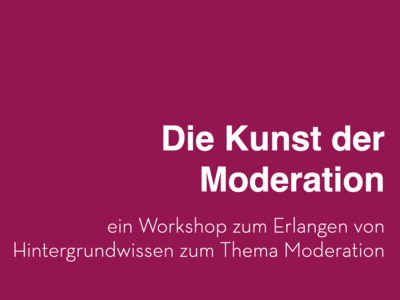 Aachen/Würselen: Handwerkszeug für Moderation